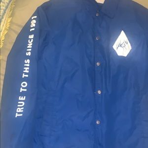 Windbreaker button up